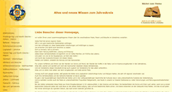 Desktop Screenshot of jahreskreis.info